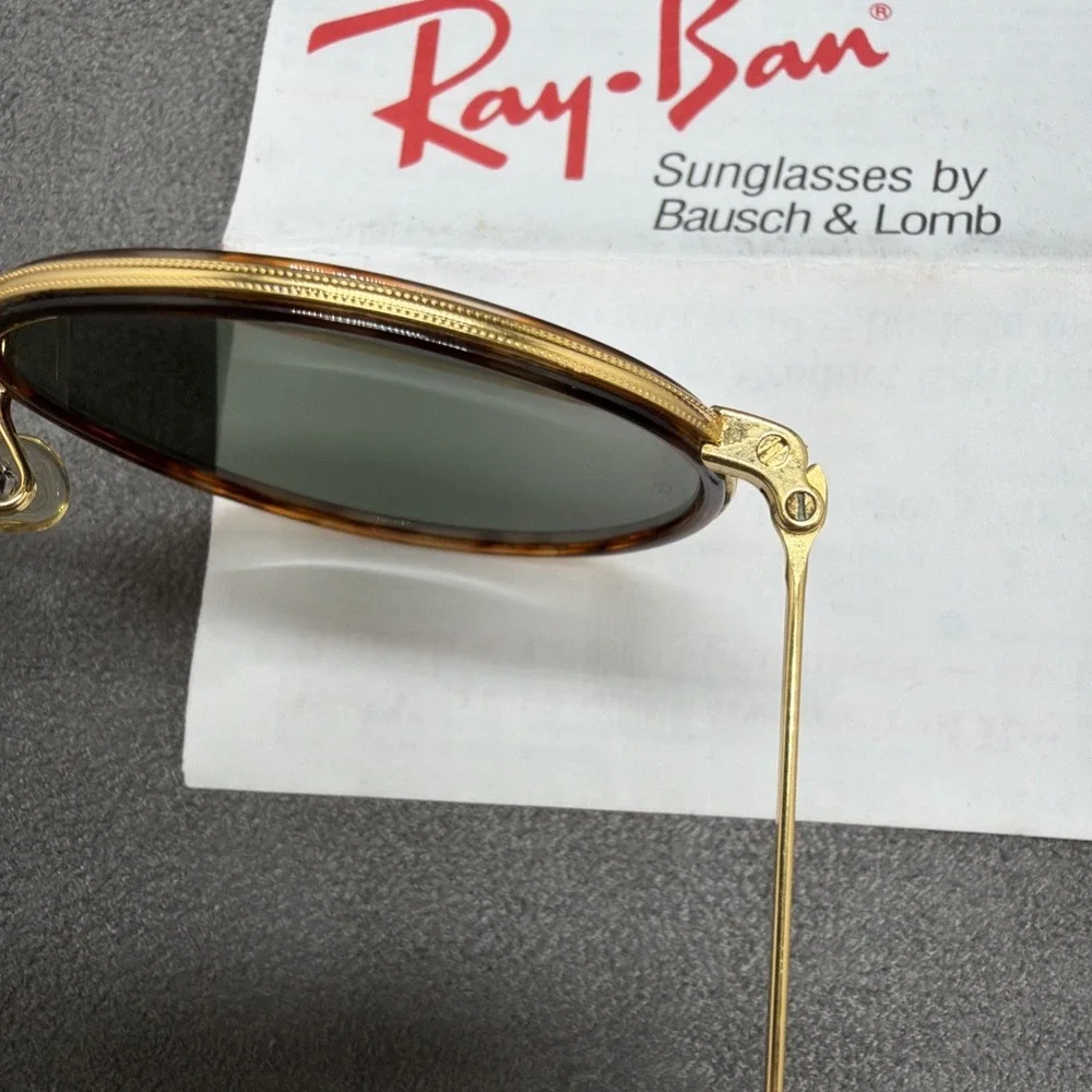 Vintage RAY BAN W1674 YOUTH SIZE Bausch & Lomb Round Sunglasses